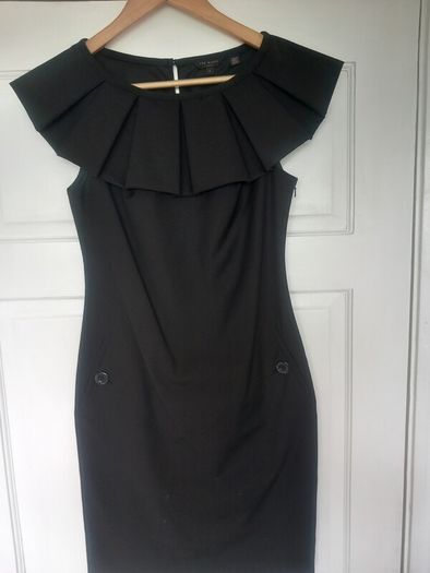 Ted Baker black dress with pockets