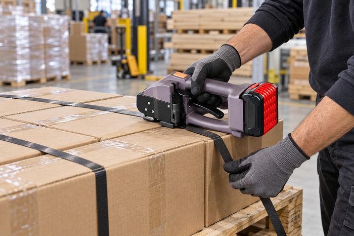 Automatic Electric Strapping Machine for PP and PET Straps