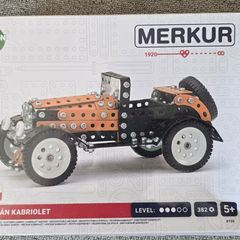Czech Vintage Cabriolet Metal Construction Set (382 pcs)