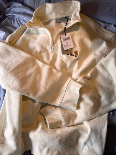 Carhartt Half zip American Script Sweat BNWT