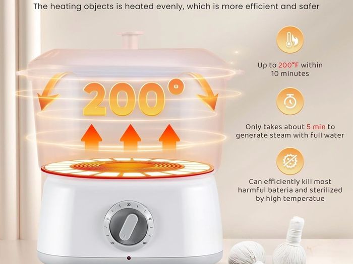 Towel Warmer, Towel Steamer Beauty with Towel Clip, 3L Large Capacity Beauty Towel Warmer, Fast Heating Hot Towel Warmer for Facials Barber Spa Salon Home Use