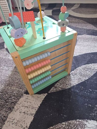 Activity wooden box