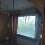 Large Vintage 1960s-Style Wall Mirror with Star Ornaments & Crystal Pendants. Dublin Image 6