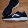 M&S Collection Leather Lace Up Side Detail Trainers Image 2
