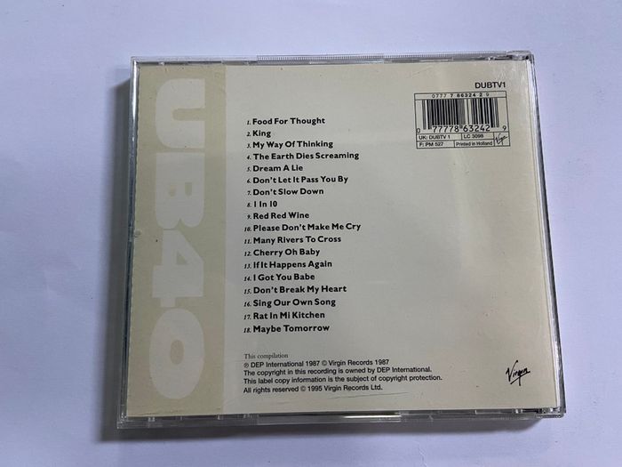 The Best of UB40 CD