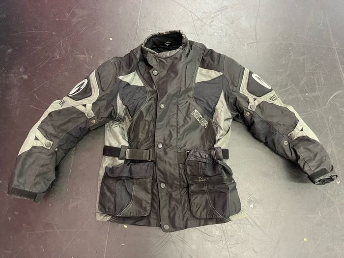 motorbike jacket and trousers