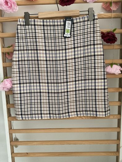 skirt Bnwt marks & Spencer mini check herringbone skirt size 12