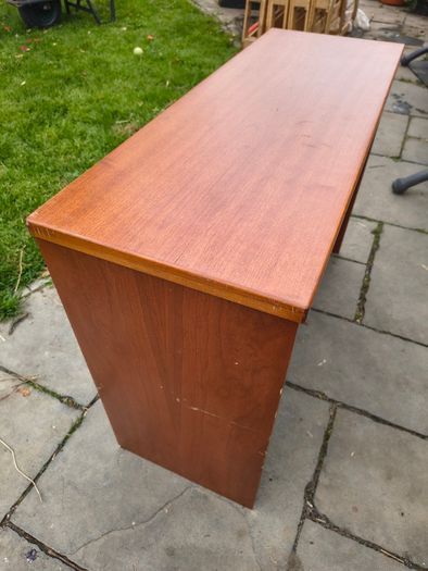 Free Cherry Veneer Office Desk