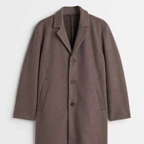 H&M Wool-blend coat - Dark beige