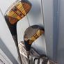 vintage golf clubs bag and woods Image 4