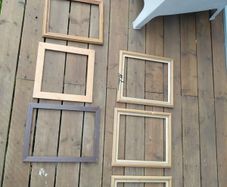 assorted picture frames