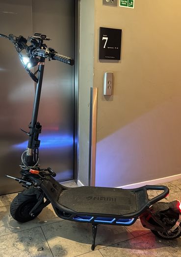 Nami Burn-e 3 Max Electric Scooter + Fast Charger (4hrs) + Kryptonite Lock