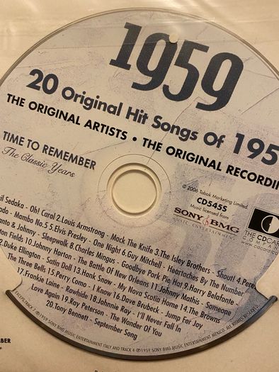 Birthday CD 1959