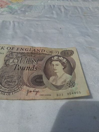1970's Bank of England 10 Pounds