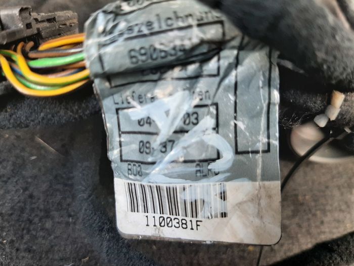 BMW X5 Used Rear Parking Sensor Harnes Wiring