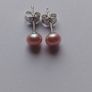 4 Pairs Freshwater Pearl Stud Earrings   925 Silver 15 Posted Image 7