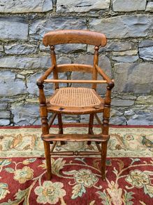 Victorian Child's High Chair.