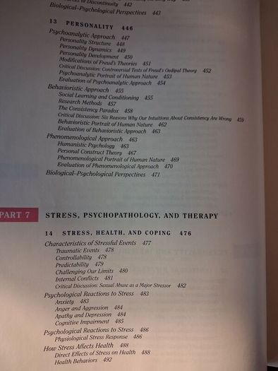 Hilgard's Introduction to Psychology / 1994