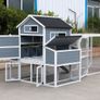 Large Chicken Coop 6 8 Birds Outdoor Waterproof Chicken Shack Image 5