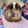 tablet holder plush dog Image 2