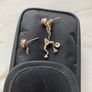 Movable frog 925 silver ear Image 3