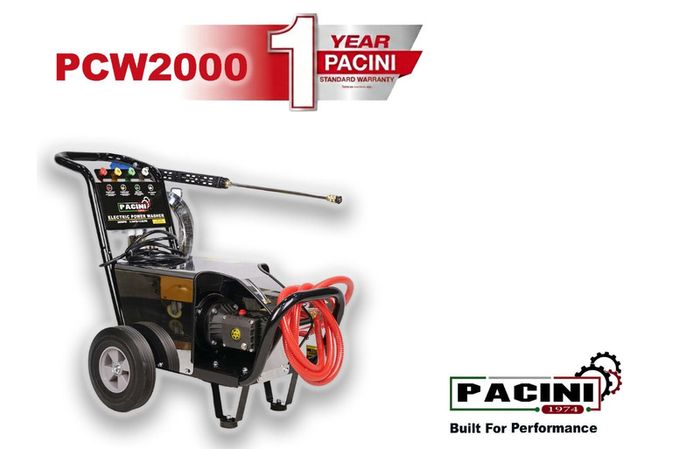 Electric Pressure Washer Pacini Single Phase (220V-240V)- PCW2000