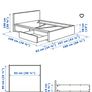 Single bed frame Malm Image 2