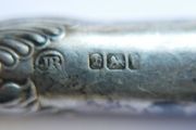 Antique Early 18th Century Sterling Silver Butter Knife 25,4g