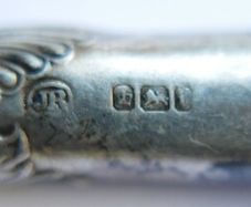 Antique Early 18th Century Sterling Silver Butter Knife 25,4g