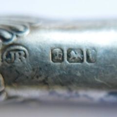 Antique Early 18th Century Sterling Silver Butter Knife 25,4g