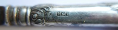 Antique Early 18th Century Sterling Silver Butter Knife 25,4g