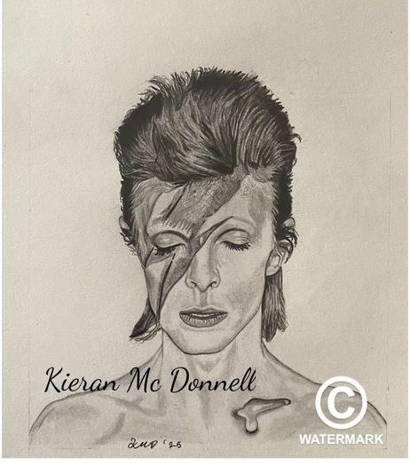 David Bowie Drawing