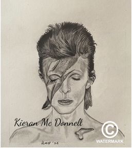 David Bowie Drawing