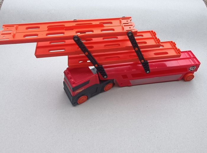 The unique Hot Wheels Mega Hauler