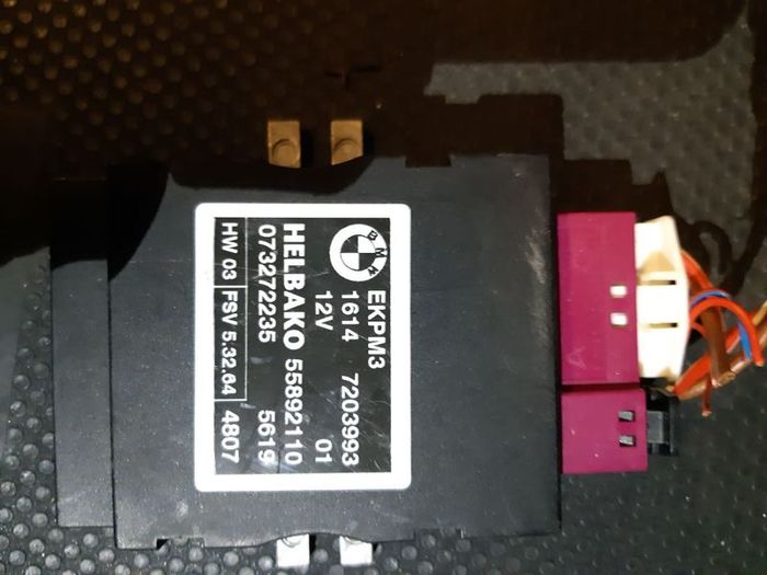 Bmw 1 3 5 6 Series E60 E61 E81 E87 E90 Control Unit For Fuel Pump Ecu 7203993