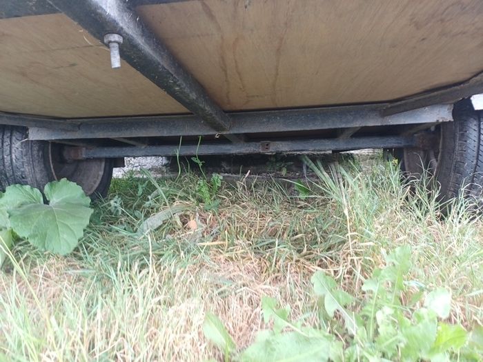 single axle trailer