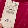 Zara velvet long dress (New size L) Image 4
