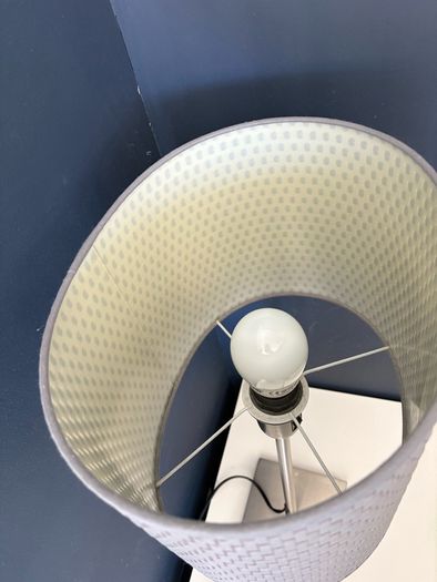 2 x Grey Table Lamps