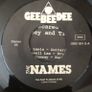 The Names - Too Cool To Dance (1980) 7" Image 4