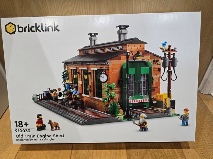 Lego 910033 Old Train Engine Shed