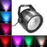 Disco 10W RGB COB LED Par Light Uplight Uplighting  Wireless Remote Control Stage Bright Smooth Lighting Lamp DJ DMX Lights for Party Stage  Bars Show Remote Control Image 2