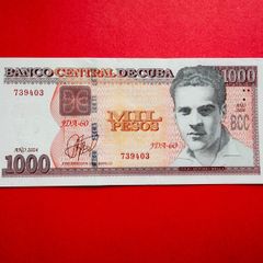 Cuba  1000. PESOS  2004  PICK 132d  ( Uncirculated )