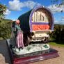 vintage Juliana Gypsy Caravan Sculpture Image 4