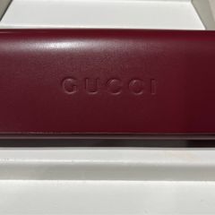 Gucci original sunglasses leather case