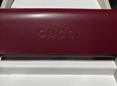 Gucci genuine sunglasses leather case