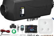 5KW 12V Diesel Parking Heater with LCD Monitor,Air Diesel Heater Parking Heater with Silencer for Truck Boat Car
