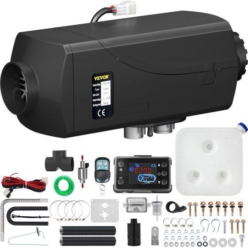 DC 12V 5KW Air Diesel Parking Heater LCD Monitor for RV Motorhome Trailer Trucks Boats Diesel Fuel Air nite Heater