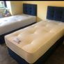 Brand New Stylish single Divan Beds.. Multiple Options Of Headboards. Tufted Memory Foam Mattresses Available. Drawers Storage Available Image 2