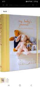 My Baby's Journal (Yellow): The story of baby's first year