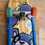 SkateXS Purple Panda Kids Skateboard Image 3